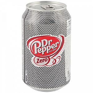 Напиток Dr. Pepper ZERO (DIET) SLIM  (Польша) газированный /жесть/ 0,33л*24