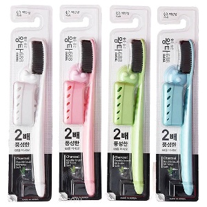 Misorang Toothbrush Wang Ta (Charcoal)/Зубная щетка Wang Ta (уголь) (20шт)