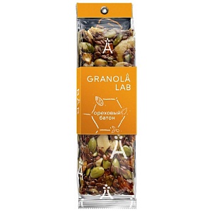 Батончик GRANOLA.LAB ореховый 40г*15