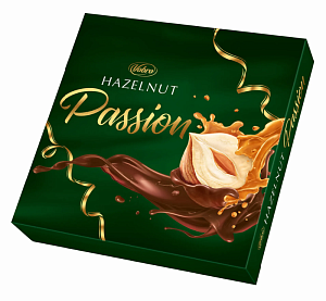 Конфеты VOBRO шоколадные Hazelnut Passion /картон/ 126г*12