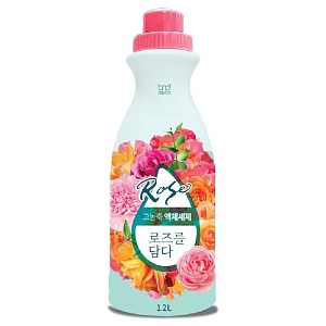 High Enrichment Liquid Rose Detergent / Жидкий концентрат для стирки с ароматом розы, 1,2л