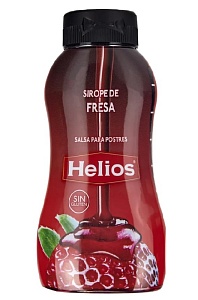 Сироп HELIOS со вкусом клубники пл.бут. 295г*6