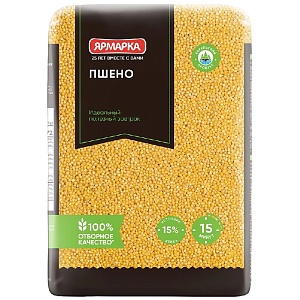 Пшено ЯРМАРКА 700г*10