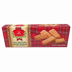 Печенье HUAMEI ALL BUTTER SHORTBREAD Классическое шотландское печенье /картон/ 150г*20