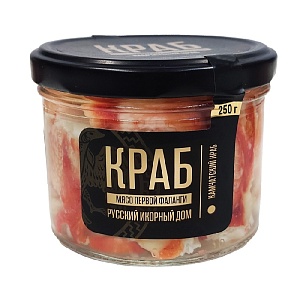 Мясо РИД Краба консервированное (первая фаланга) /стекло/ 250г*1