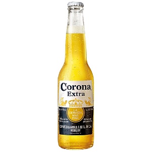 Пивной напиток CORONA Extra 4.5% светлое /стекло/ 0,355л*24