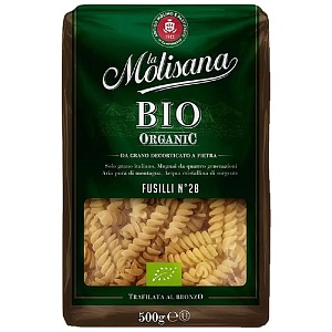 Макаронные изделия La MOLISANA 28 FUSILLI BIO Спиральки БИО 500г*10