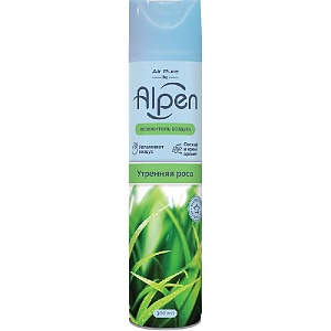 ALPEN Освежитель воздуха «Утренняя роса»  300мл