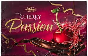 Конфеты VOBRO шоколадные Cherry Passion "Вишневая Страсть" /картон/ 140г*12