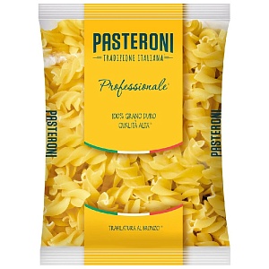 Макаронные изделия PASTERONI FUSILLI №125 / Спиральки /пакет/ 1кг*12