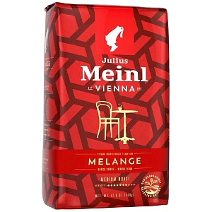 Кофе JULIUS MEINL Vienna Melange (Меланж Венская Коллекция) в зернах /пакет/ 500г*8