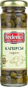 Каперсы FEDERICI  /стекло/ 100г*12