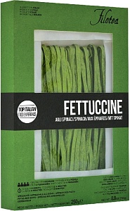 Паста FILOTEA Феттуччине со шпинатом / Fettuccine agli Spinaci 250г*20