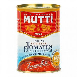 Томаты MUTTI мелконарезанные /жесть/ 400г*12