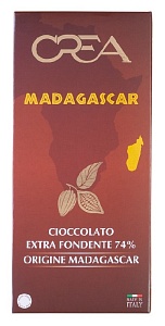 Шоколад CREA ORIGIN MADAGASCAR горький 74% какао 100г*10