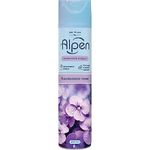ALPEN Освежитель воздуха «Фиалковое поле»  300мл