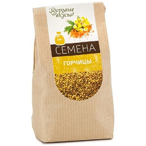 Семена Здоровые Вкусы горчицы /крафт-пакет/ 200г*12
