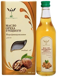 Масло DIAL-EXPORT Грецкого ореха /стекло/ 0,1л*6