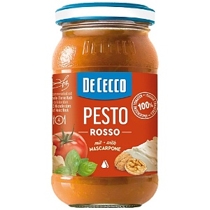 Соус DE CECCO PESTO ROSSO Песто Красный /стекло/ 200г*12