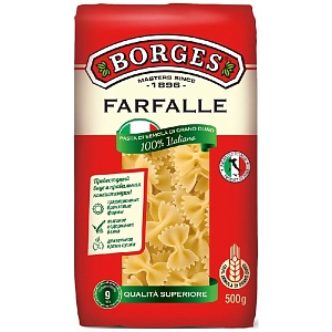 Макаронные изделия BORGES Farfalle 500г*12