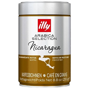 Кофе ILLY (А045) MONOARABICA Nicaragua зерновой /жесть/ 250г*6