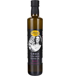 Масло O!ive ROOTS RUS18 оливковое нераф. высшего качества EXTRA VIRGIN Kalamata D.O.P. /стекло/ 500*6