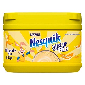 Милкшейк NESQUIK напиток БАНАН /пакет/ 300г*10