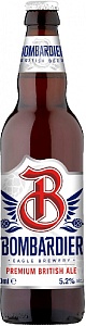 Пиво Bombardier Бритиш Эль 5.2% /стекло/ 0,5л*12