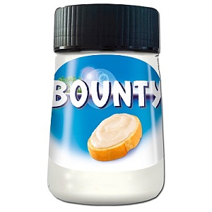 Шоколадная паста Bounty с кокосовой стружкой /стекло/ 350г*6