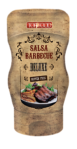 Соус TOP FOOD Барбекю Делюкс Salsa bbq deluxe (gluten free) /пластик/ 310мл*15