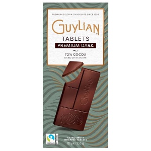 Шоколад GUYLIAN PREMIUM DARK горький 72% 100г*24