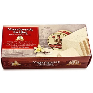 Халва MACEDONIAN HALVA с ванилью /картон/ 400г*12