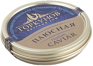 Икра ГОРКУНОВ черная Паюсная /жесть/ 125г*1
