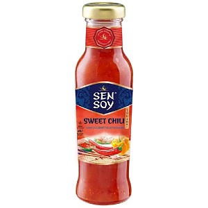 Соус SENSOY Премиум Чили Сладкий SWEET CHILI /стекло/ 320г*6