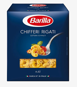 Макаронные изделия BARILLA №41 Киффери ригате 450г*14