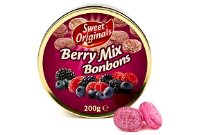 Леденцы SWEET ORIGINALS со вкусом ягод ж/б 200г*10