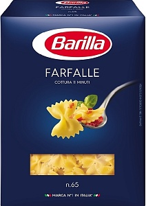 Макаронные изделия BARILLA №65 Farfalle / Фарфалле 400г*12