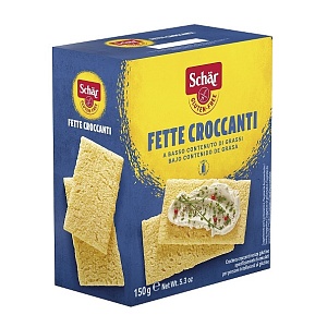 Хлебцы Schar "Fette croccanti" 150г*6