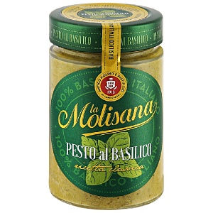 Соус La MOLISANA "Pesto al Basilico" Песто с базиликом /стекло/ 190г*6