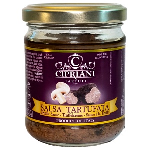 Соус CIPRIANI TARTUFI с чёрным (летним) трюфелем /стекло/ 80г*12