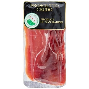 Окорок SAN MARINO с/в "Prosciutto Crudo" нарезка /вакуум/ 70г*15