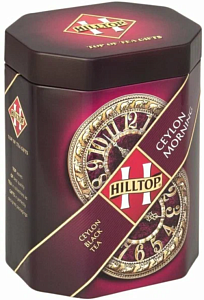 Чай HILLTOP Collection "Цейлонское Утро" восьмигранник /жесть/ 100г*6