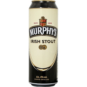 Пиво MURPHY'S Irish Stout 4,0% тёмное /жесть/ 0,5л*24