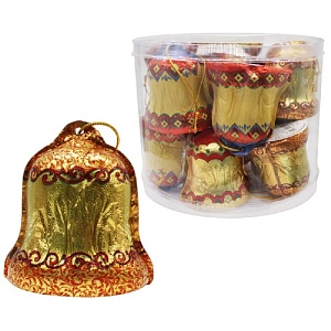 Шоколад фигурный "Колокольчик" (4 тубы х 14 шт.) 35г*56