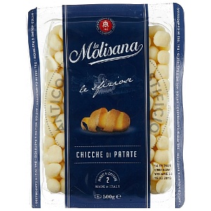 Клецки La MOLISANA 623 CHICCHE DI PATATE Картофельные ньокки мелкие 500г*12