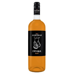 Сироп AGROBAR Груша (Pear) /стекло/ 1л*6