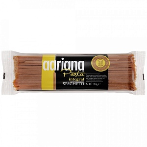 ВЫВОД Макаронные изделия ADRIANA №11 exclusive цельнозерновые SPAGHETTI  спагетти 500г*24