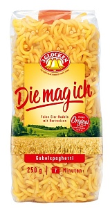 Макароны 3 GLOCKEN Die mag ich Мелкие рожки Gabelspaghetti 250г*18
