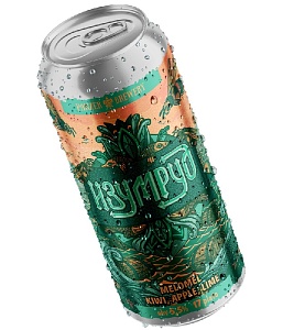 Пивной напиток PANZER BREWERY ИЗУМРУД 5,5% Mead Melomel непастеризованное нефильтрованное неосветленное /жесть/ 500мл*12