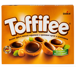 Конфеты TOFFIFEE орешки и карамель (8745) 250г*1